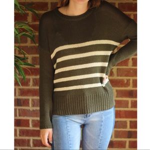 Francesca’s sweater (elbow patches)